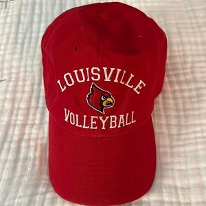 Louisville Cardinals Volleyball Baseball Hat